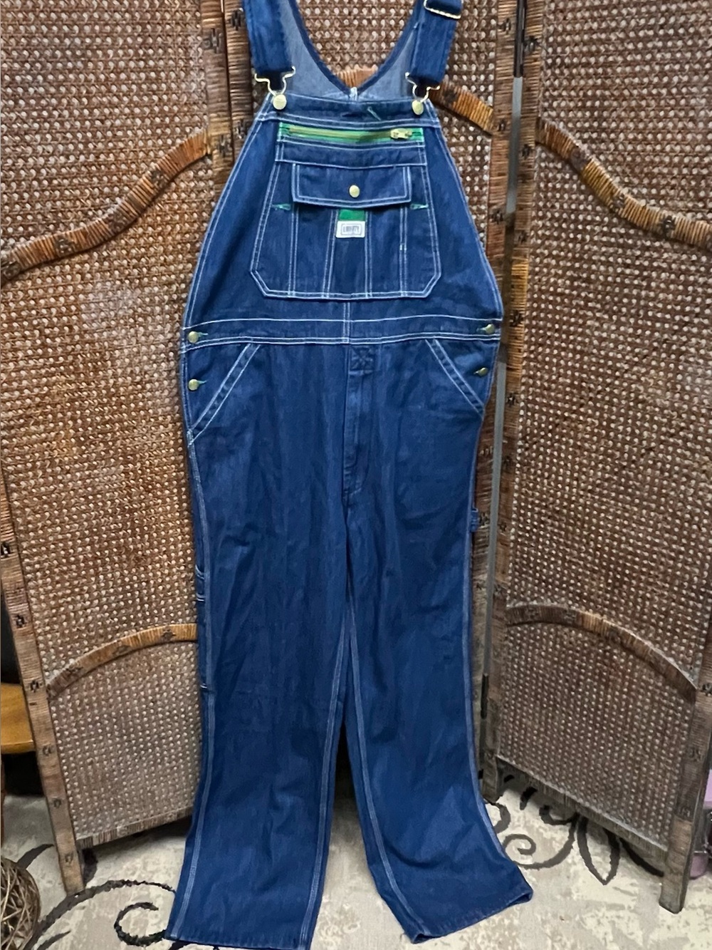 Men’s liberty denim overalls 34x32